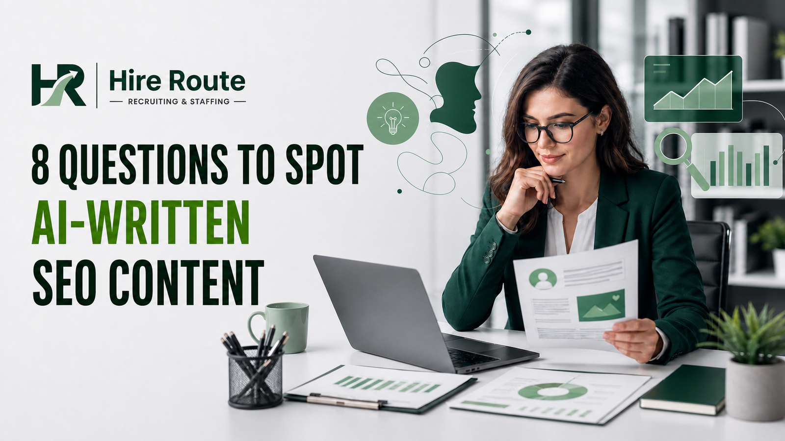 Eight screening questions for hiring an SEO content writer and filtering out low-quality AI output